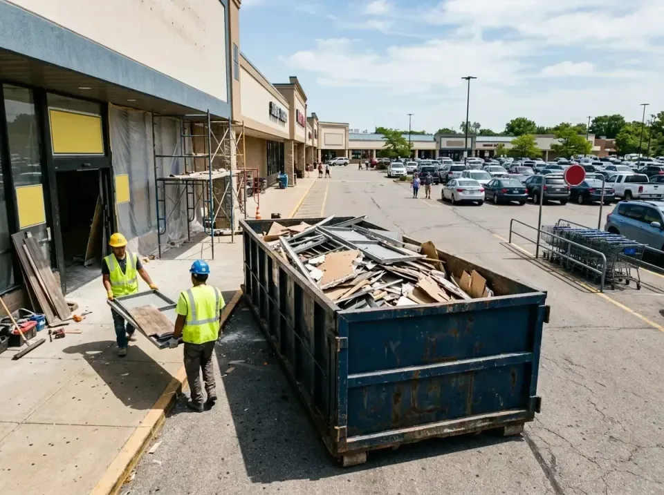 retail-store-renovation-debris-003 — frequently asked questions, Roll-off Dumpster Rentals in Huron, SD